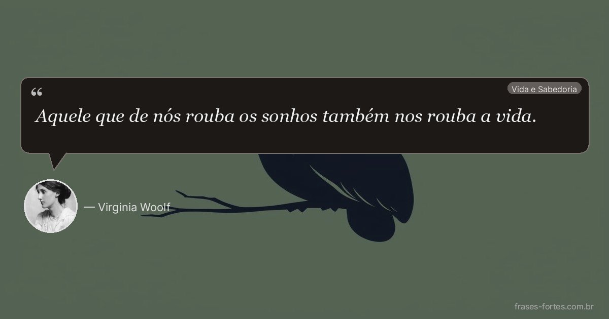 Frase de Virginia Woolf