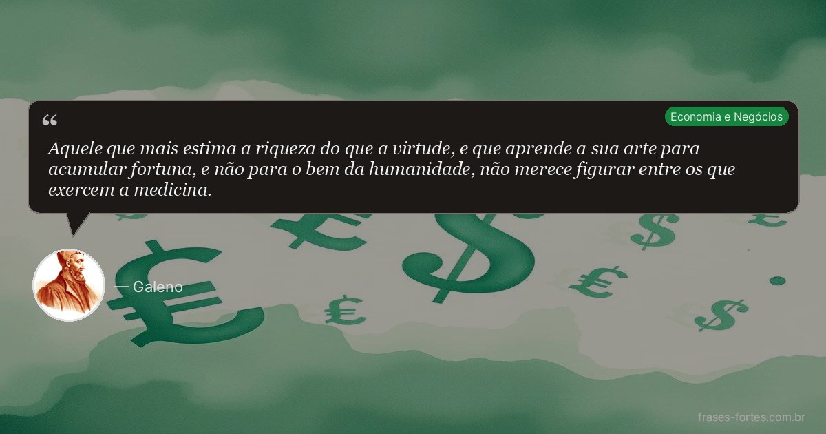 Frase de Galeno