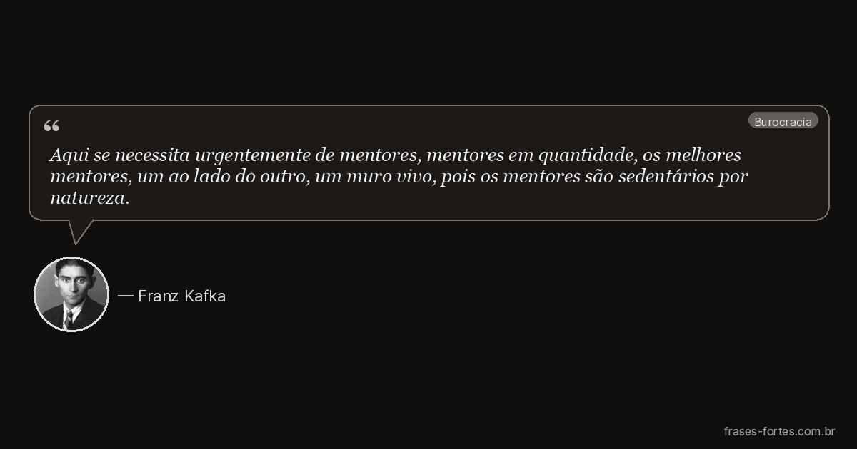 Frase de Franz Kafka