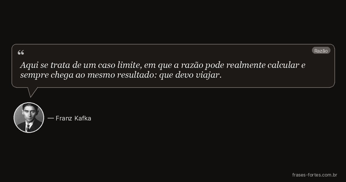 Frase de Franz Kafka