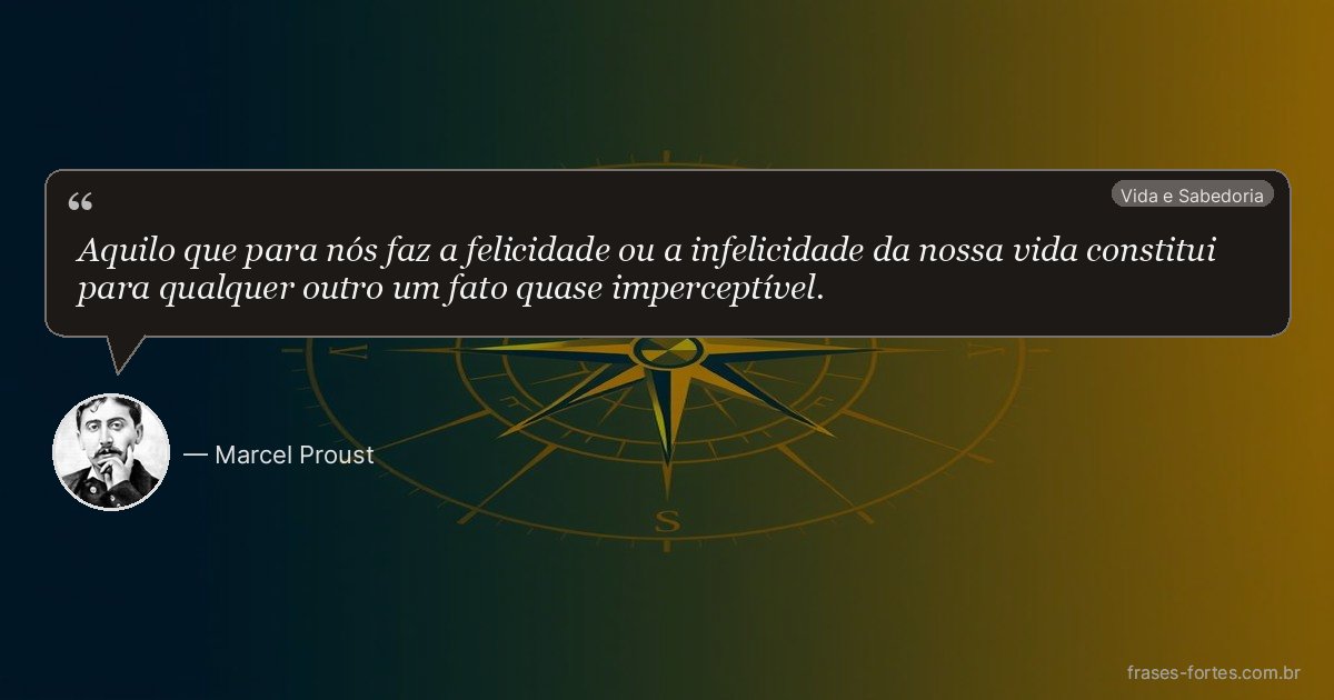 Frase de Marcel Proust