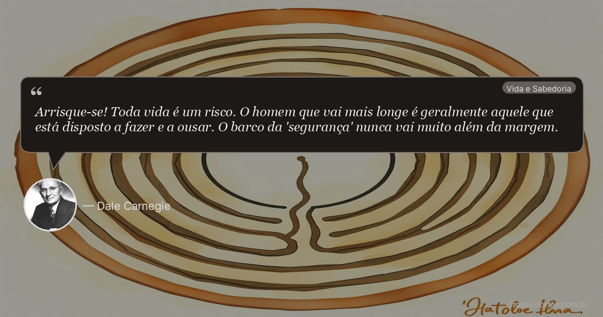 Frase de Dale Carnegie