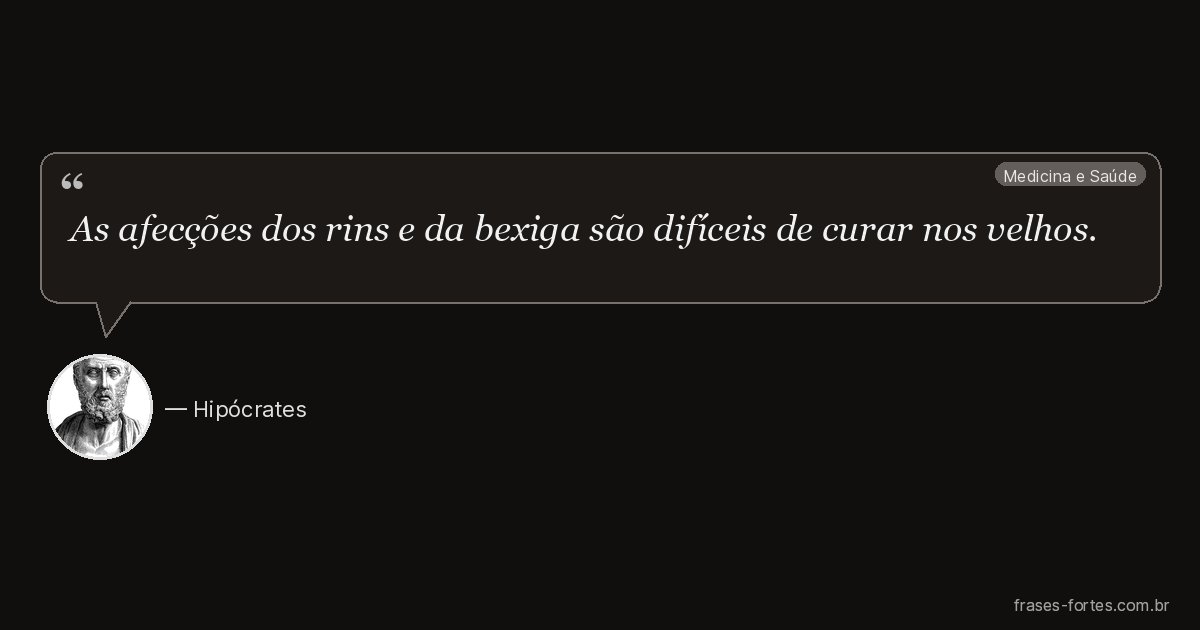 Frase de Hipócrates