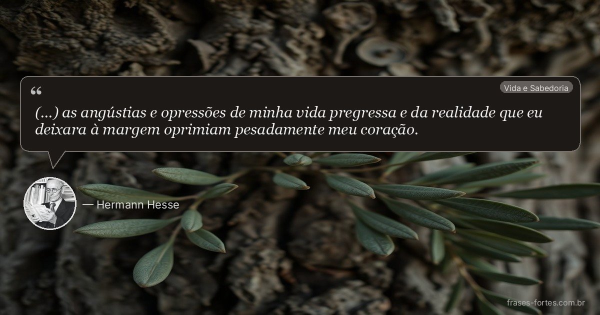 Frase de Hermann Hesse