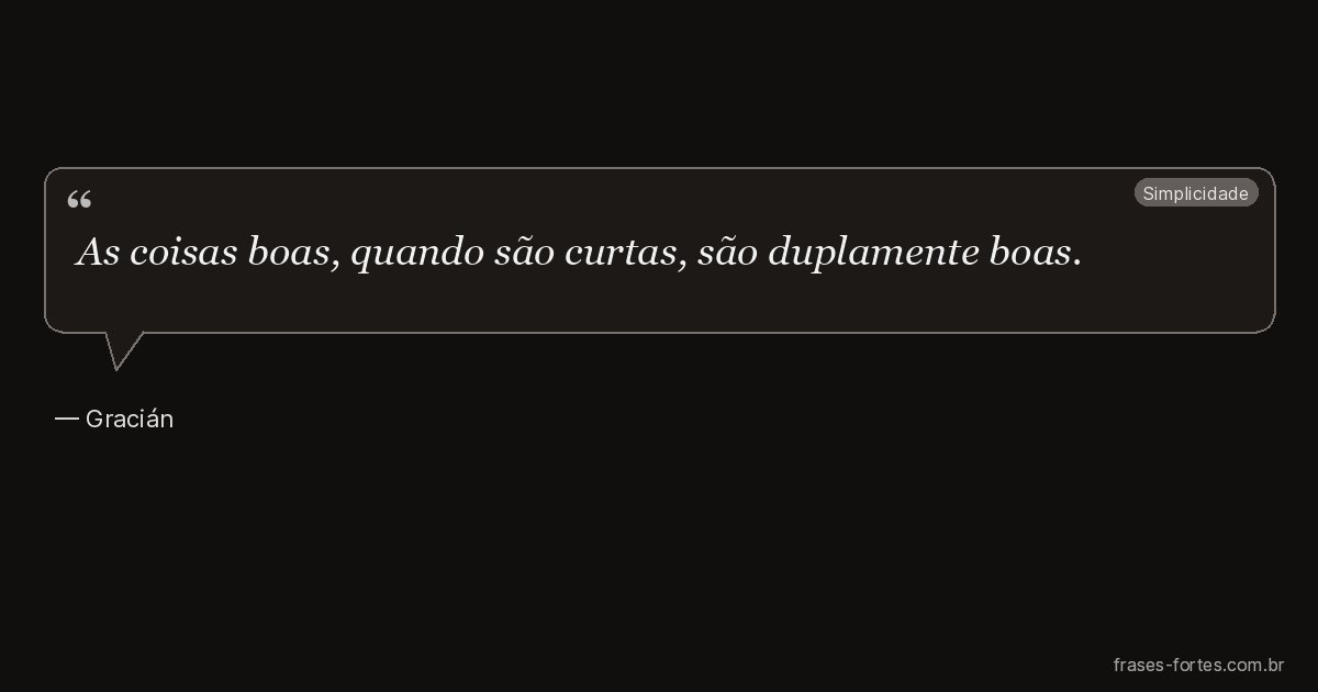 Frase de Gracián
