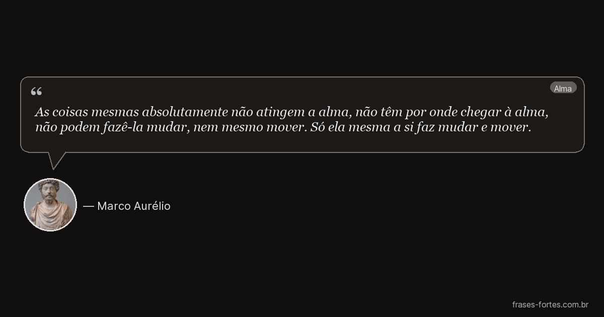 Frase de Marco Aurélio