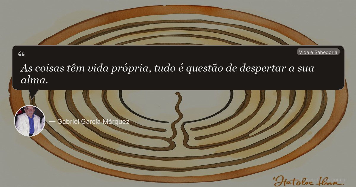 Frase de Gabriel García Márquez