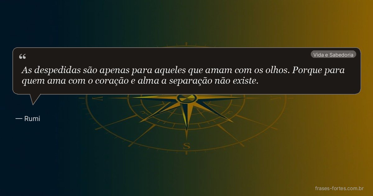 Frase de Rumi