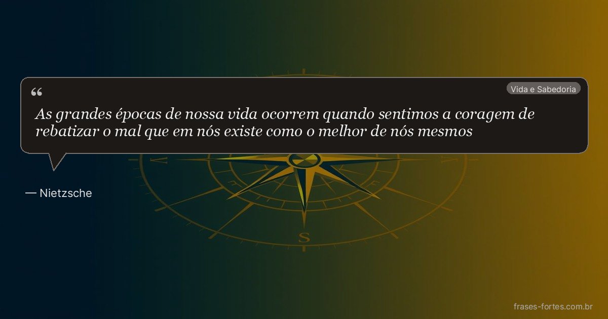 Frase de Nietzsche