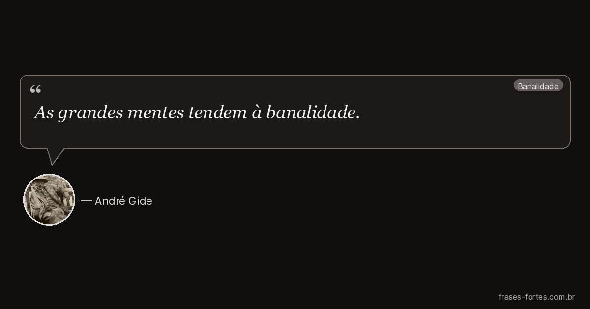 Frase de André Gide