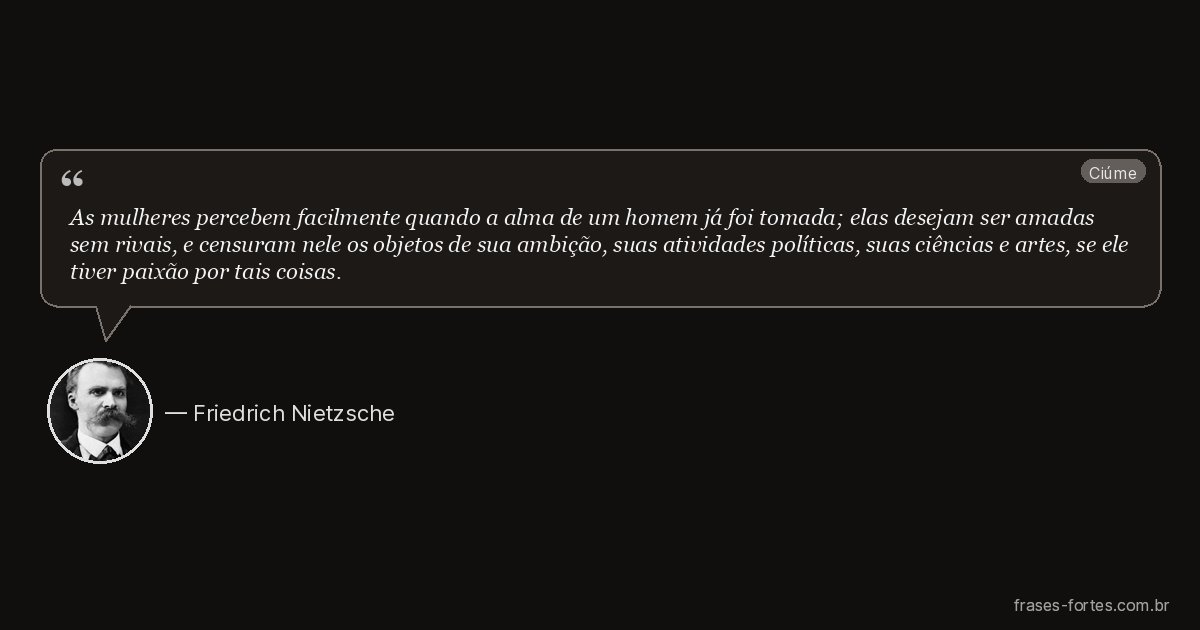 Frase de Friedrich Nietzsche