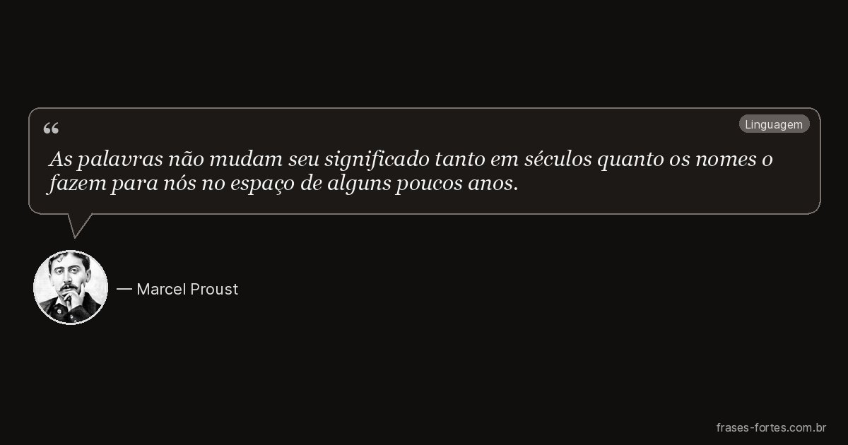 Frase de Marcel Proust