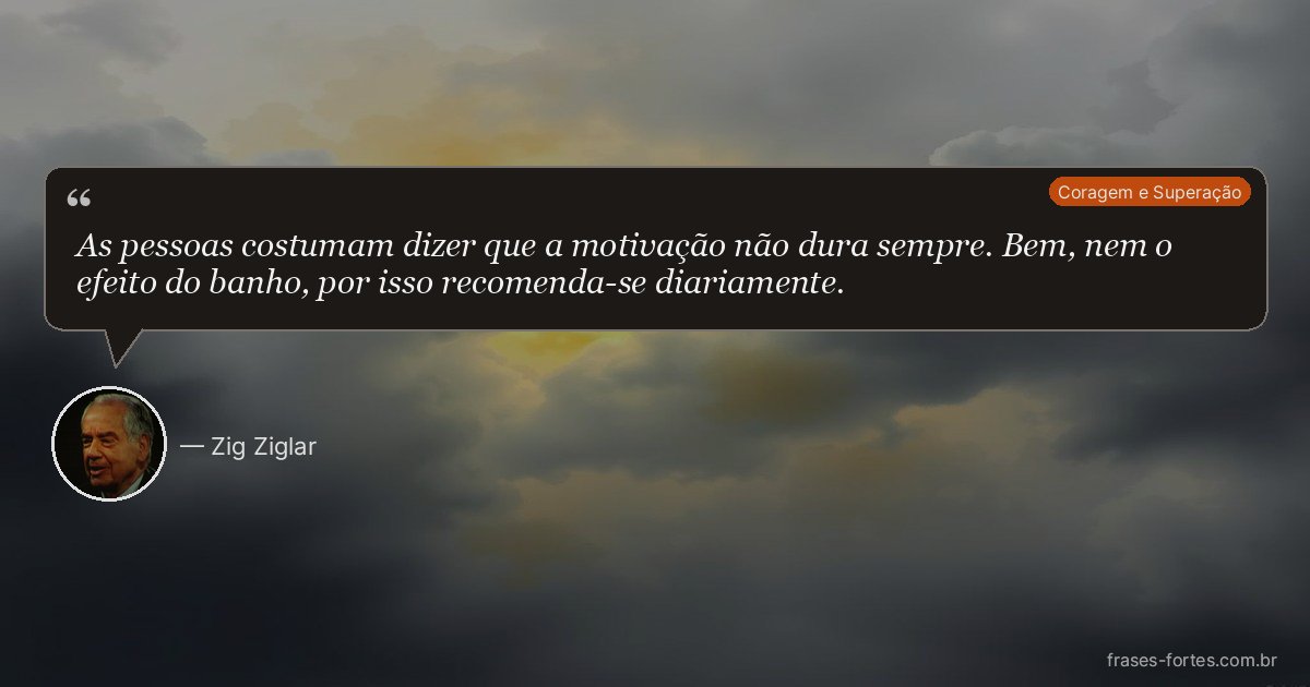 Frase de Zig Ziglar