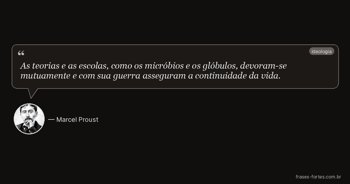 Frase de Marcel Proust
