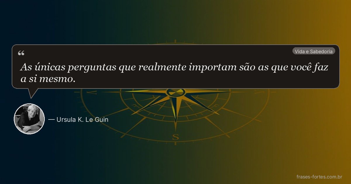 Frase de Ursula K. Le Guin