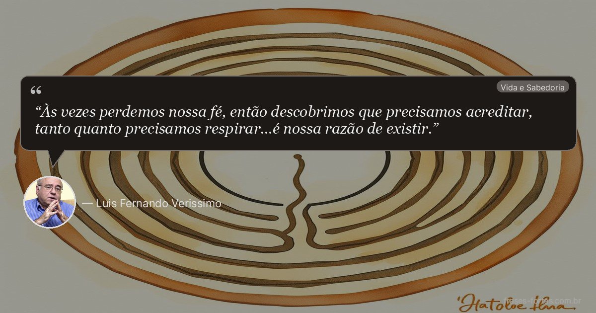 Frase de Luis Fernando Verissimo