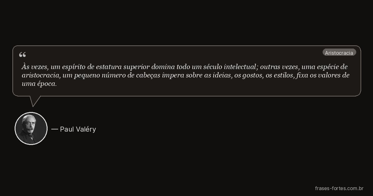 Frase de Paul Valéry