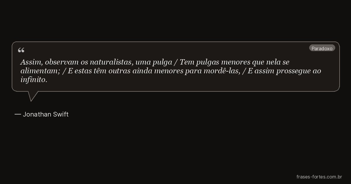 Frase de Jonathan Swift