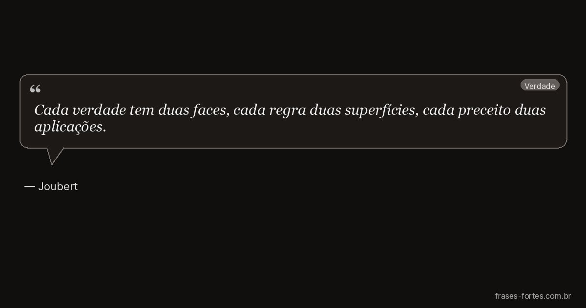 Frase de Joubert