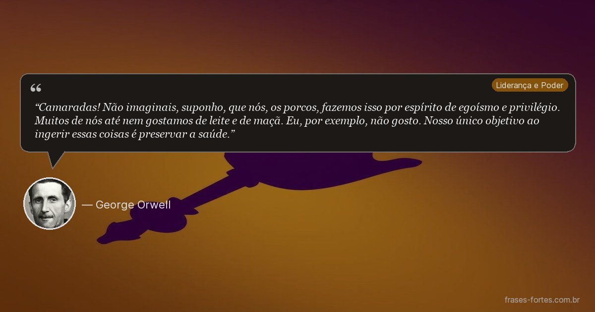 Frase de George Orwell