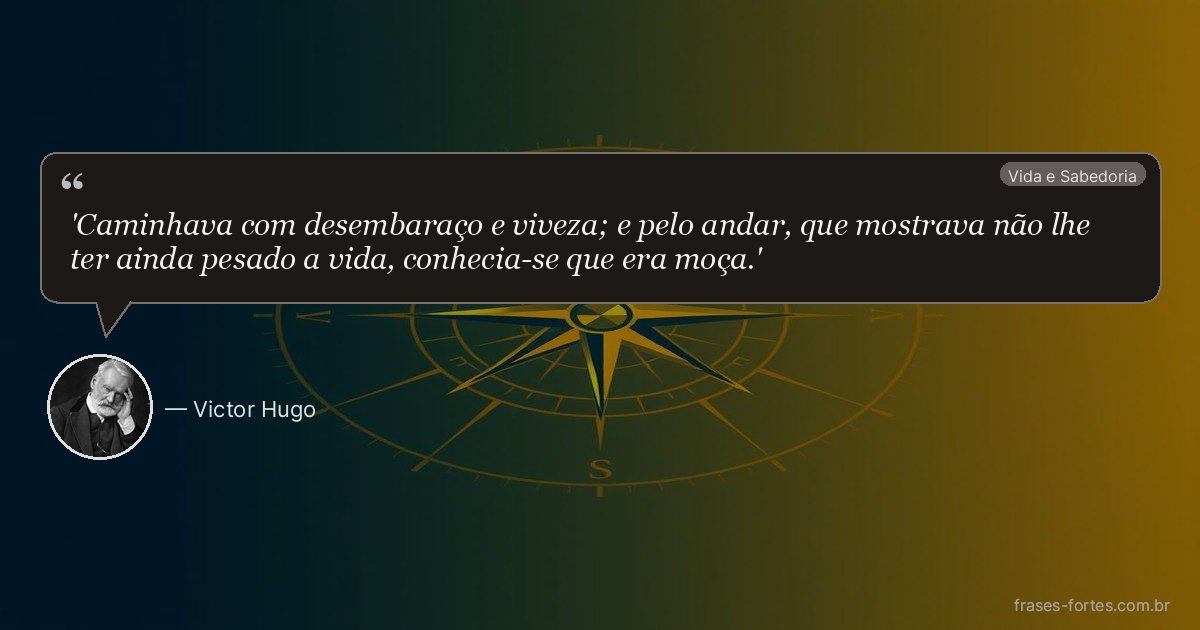 Frase de Victor Hugo