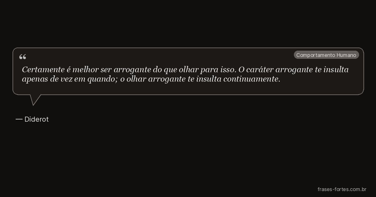 Frase de Diderot