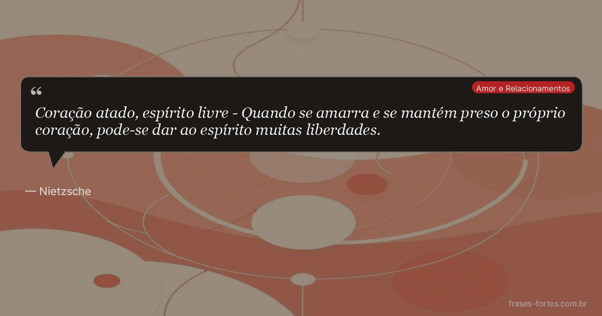 Frase de Nietzsche