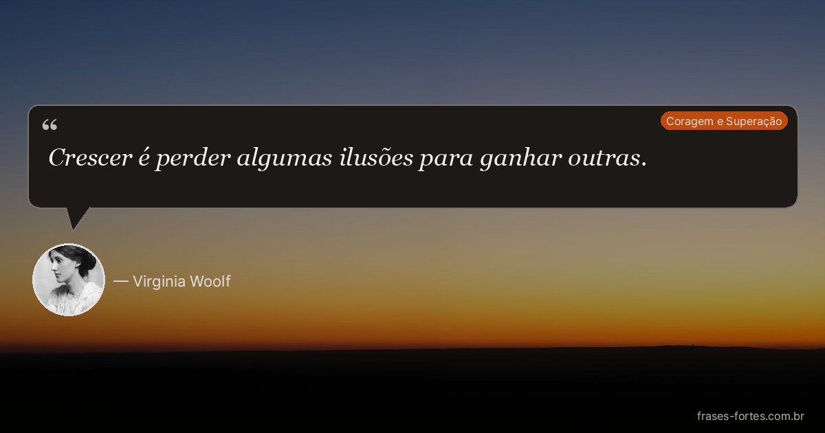 Frase de Virginia Woolf