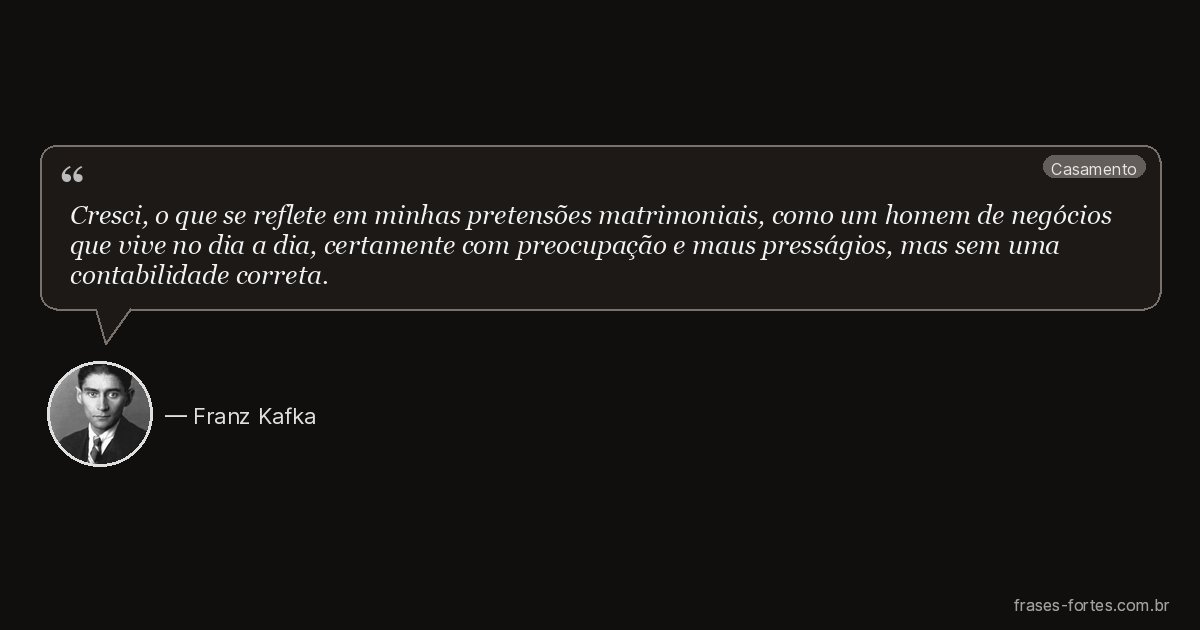 Frase de Franz Kafka