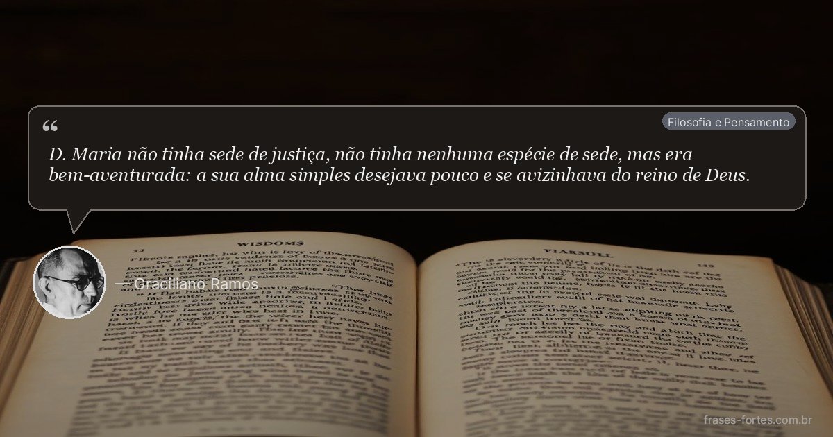 Frase de Graciliano Ramos