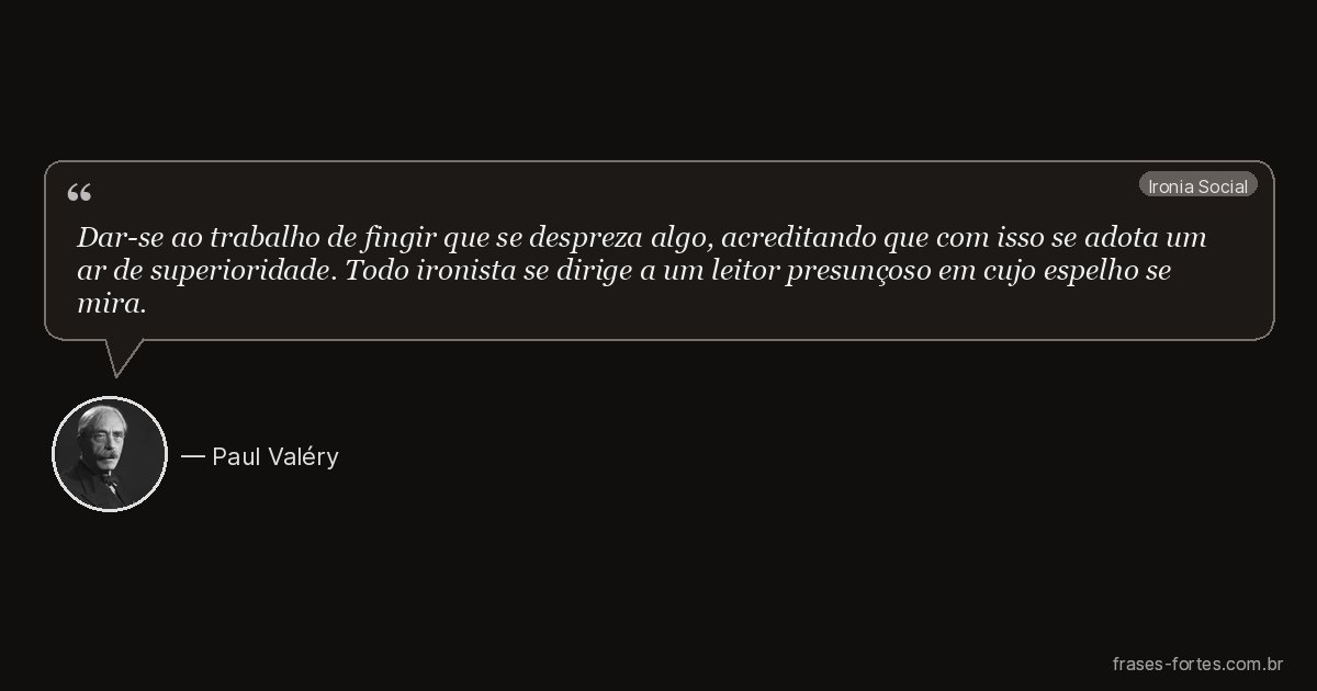 Frase de Paul Valéry