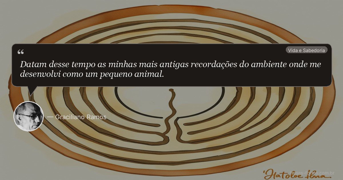 Frase de Graciliano Ramos