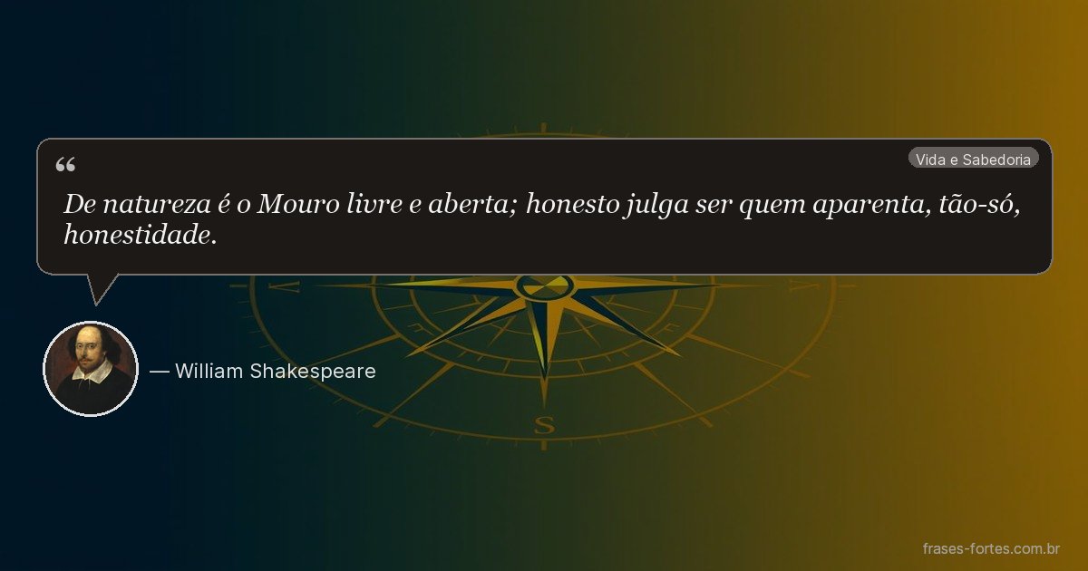Frase de William Shakespeare