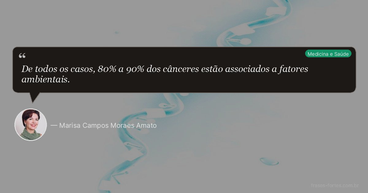 Frase de Marisa Campos Moraes Amato