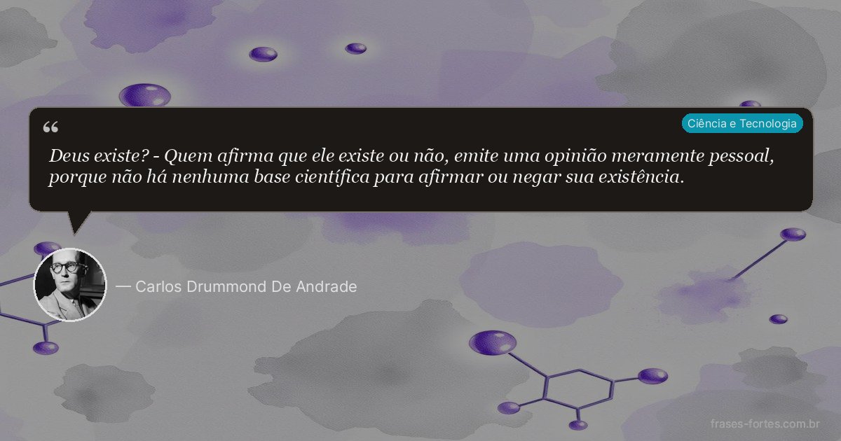 Frase de Carlos Drummond De Andrade