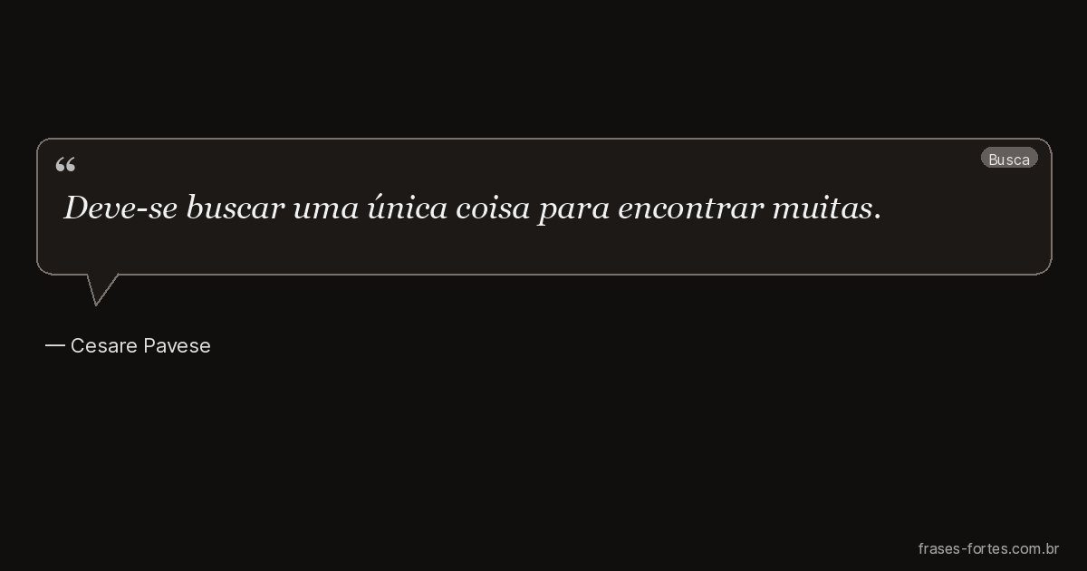 Frase de Cesare Pavese