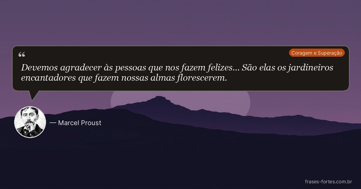 Frase de Marcel Proust