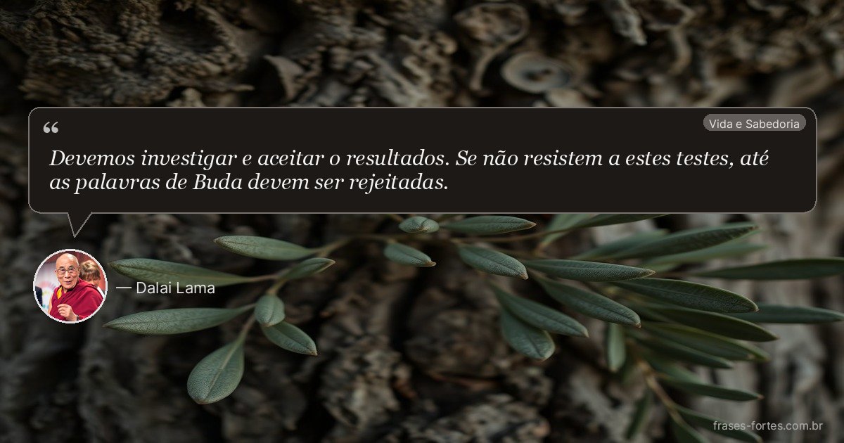 Frase de Dalai Lama