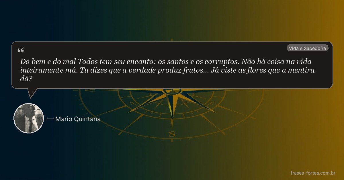 Frase de Mario Quintana