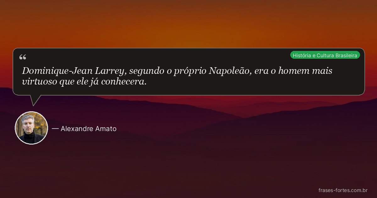 Frase de Alexandre Amato