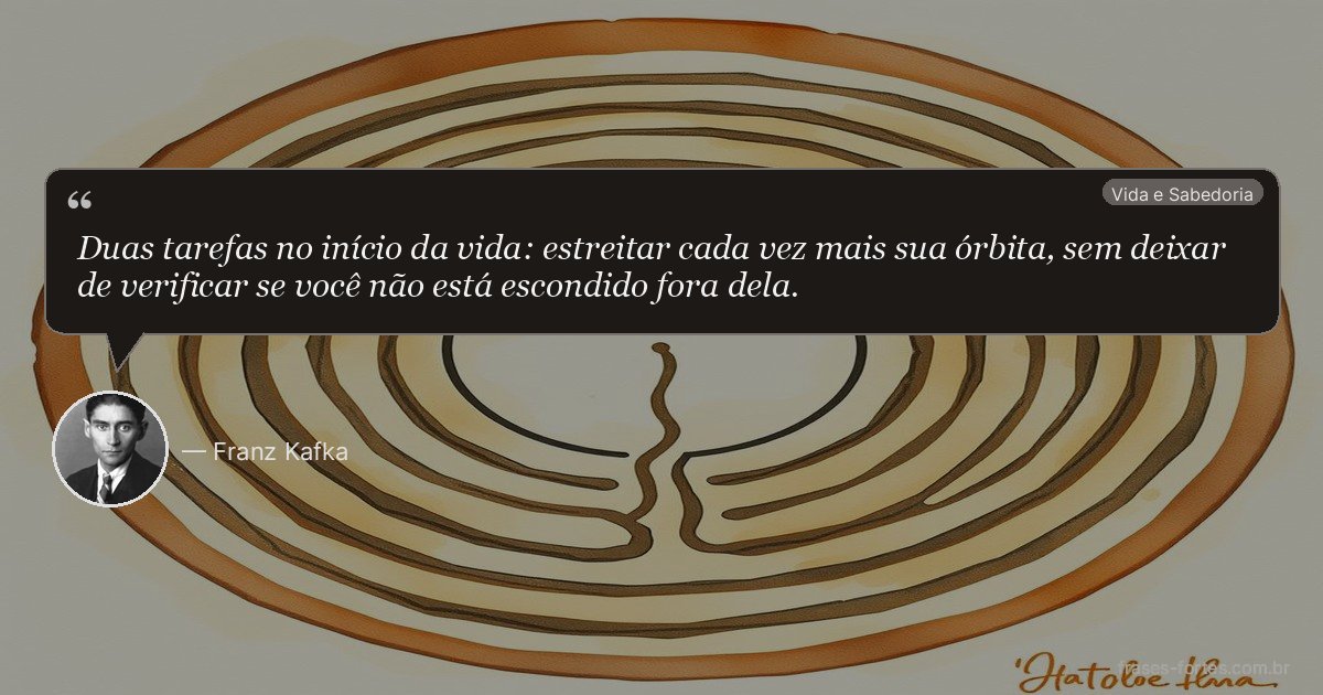 Frase de Franz Kafka