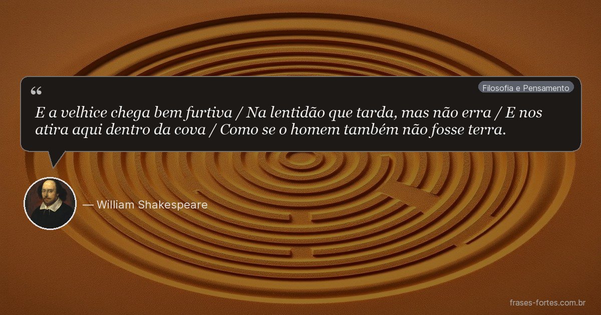 Frase de William Shakespeare