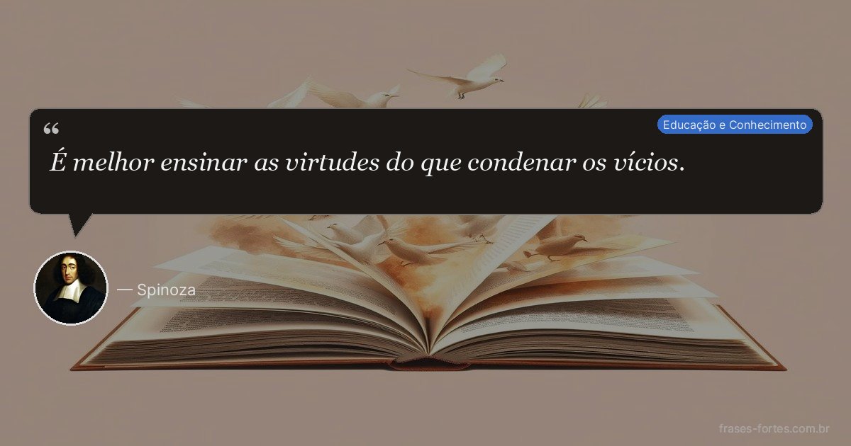 Frase de Spinoza