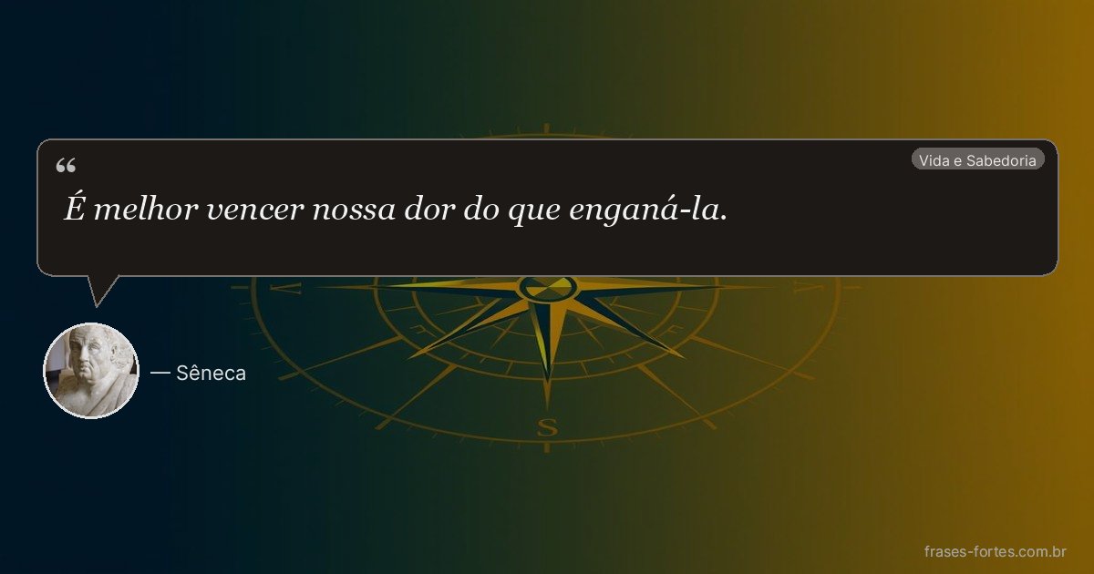 Frase de Sêneca