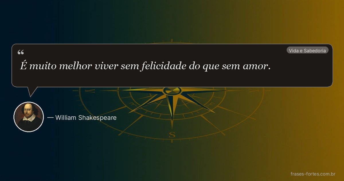 Frase de William Shakespeare