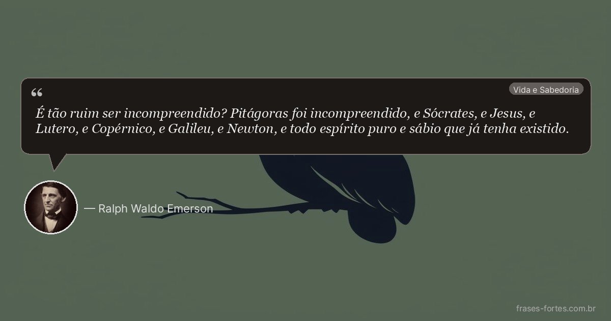 Frase de Ralph Waldo Emerson