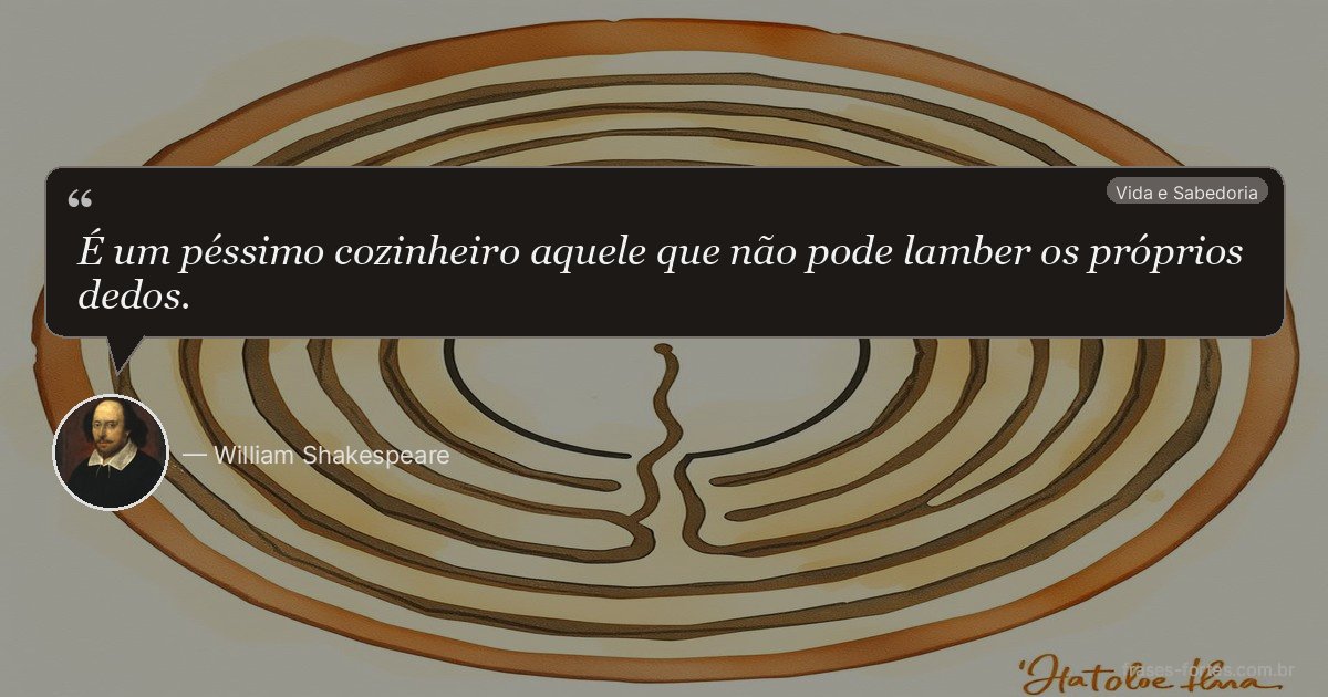 Frase de William Shakespeare