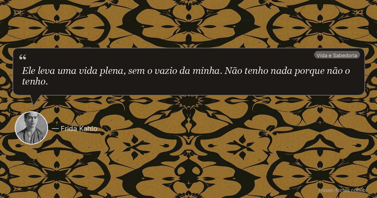 Frase de Frida Kahlo