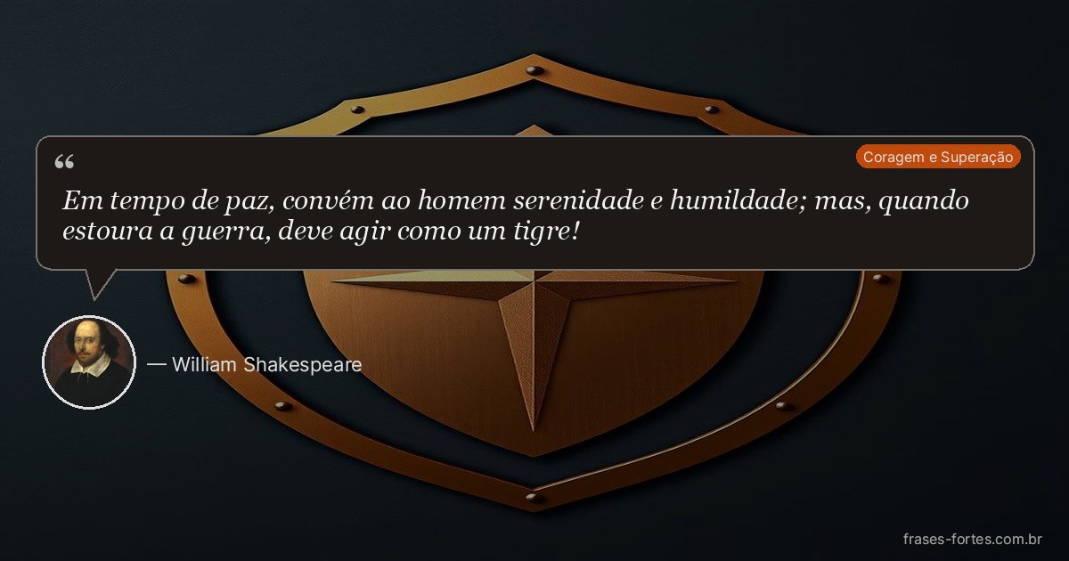 Frase de William Shakespeare