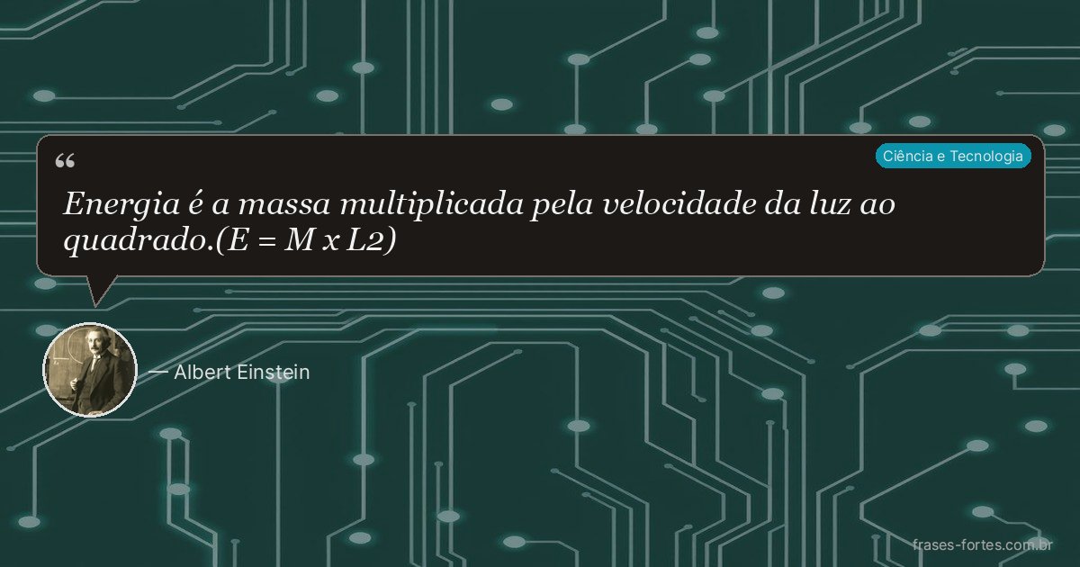 Frase de Albert Einstein